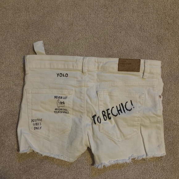 zara white shorts - Picture 2 of 2